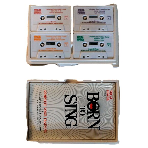 Born To Sing Vocal Power Course Complete Voice Training CASSETTE TAPE program - Picture 2 of 3